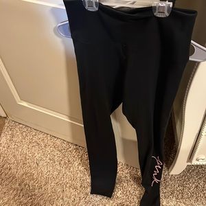 PINK VS BLACK LEGGINGS. BRAND NEW!